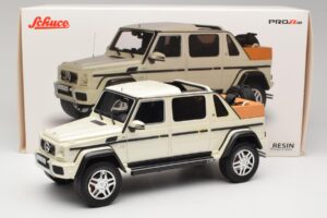 Mercedes Maybach G650 Landaulet W463 Fehér Schuco 1:18 450017800 Fém – 6. kép a 6-ből