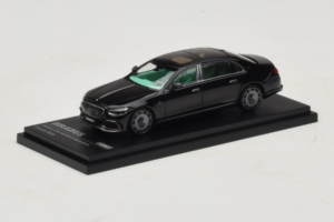 Mercedes Maybach S-Class W223 Brabus S850 Masterpiece Obsidian Black Almost Real 1:64 660101001 Fém – 2. kép a 7-ből