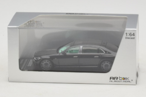 Mercedes Maybach S-Class W223 Brabus S850 Masterpiece Obsidian Black Almost Real 1:64 660101001 Fém – 7. kép a 7-ből