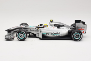 Mercedes MGP W01 #4 N. Rosberg Mercedes GP 2010 Minichamps 1:18 110100004 Fém – 3. kép a 7-ből