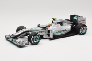 Mercedes MGP W01 #4 N. Rosberg Mercedes GP 2010 Minichamps 1:18 110100004 Fém