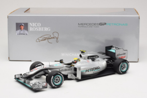 Mercedes MGP W01 #4 N. Rosberg Mercedes GP 2010 Minichamps 1:18 110100004 Fém – 7. kép a 7-ből