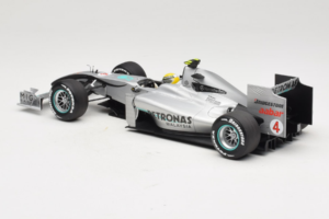 Mercedes MGP W01 #4 N. Rosberg Mercedes GP Showcar 2010 Minichamps 1:18 150100074 Fém – 5. kép a 7-ből