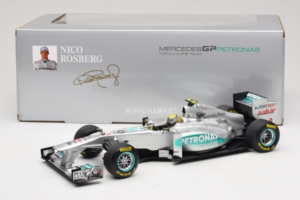 Mercedes MGP W02 #8 N. Rosberg Mercedes GP 2011 Minichamps 1:18 110110008 Fém – 7. kép a 7-ből