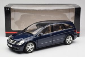 Mercedes R-Class W251 Tanzanit Kék Minichamps 1:18 150034600 Fém – 8. kép a 8-ből