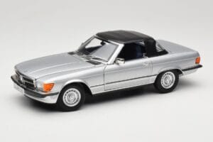 Mercedes R107 380 SL Ezüst Norev 1:18 183725 Fém