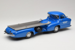 Mercedes Renntransporter Blaues Wunder iScale 1:18 118000000006-P1 Fém – 2. kép a 6-ből