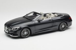 Mercedes S-Class Kabrió A217 Magnetite Fekete Metál Norev 1:18 B66960354 Fém