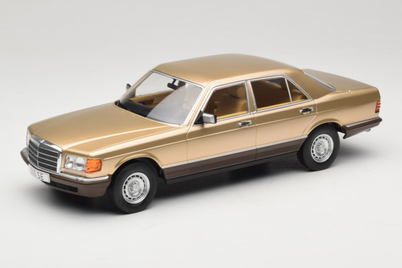 Mercedes S-Class W126 Metallic Beige MCG 1:18 MCG18548 Fém