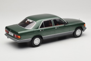 Mercedes S-Class W126 Metallic Green MCG 1:18 MCG18549 Fém – 2. kép a 6-ből