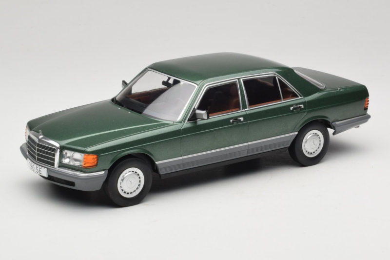 Mercedes S-Class W126 Metallic Green MCG 1:18 MCG18549 Fém