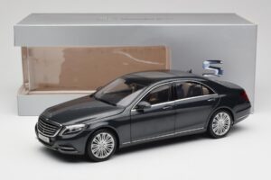 Mercedes S-Class W222 Kék Antracit Metallic Norev 1:18 B66960157 Fém – 8. kép a 8-ből