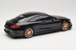 Mercedes S-Class W222 Brabus 850 Fekete GT Spirit 1:18 GT110 Gyanta – 2. kép a 6-ből