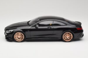Mercedes S-Class W222 Brabus 850 Fekete GT Spirit 1:18 GT110 Gyanta – 3. kép a 6-ből