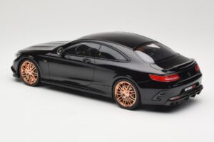 Mercedes S-Class W222 Brabus 850 Fekete GT Spirit 1:18 GT110 Gyanta – 5. kép a 6-ből
