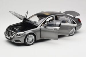 Mercedes S-Class W222 Grey Metallic Norev 1:18 183481 Fém – 2. kép a 8-ből