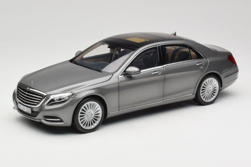 Mercedes S-Class W222 Grey Metallic Norev 1:18 183481 Fém