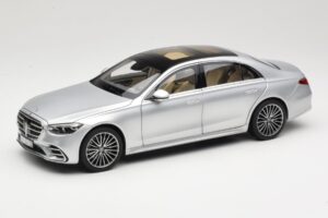 Mercedes S-Class W223 AMG Line Brilliant Silver Norev 1:18 183805 Fém