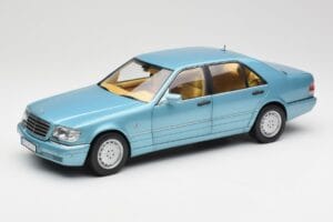 Mercedes S500 W140 Türkiz Metál Norev 1:18 183561 Fém