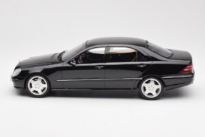 Mercedes AMG S55 W220 Fekete Otto 1:18 OT832 Gyanta – 3. kép a 6-ből