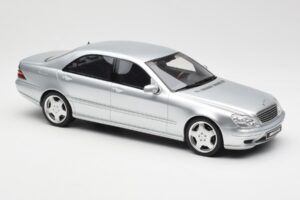 Mercedes AMG S55 W220 Ezüst Otto 1:18 OT292 Gyanta – 4. kép a 6-ből
