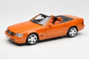Mercedes SL 500 R129 Narancssárga Metallic Norev 1:18 183752 Fém
