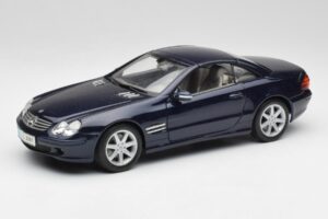 Mercedes SL 500 R230 Kék Maisto 1:18 B66962126 Fém