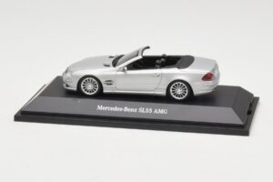 Mercedes SL 55 AMG R230 Ezüst Minichamps 1:43 B66962347 Fém