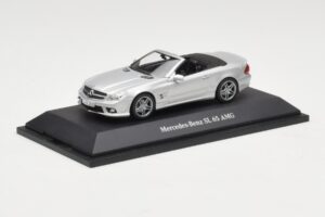 Mercedes SL 65 AMG R230 Ezüst Minichamps 1:43 B66960601 Fém – 2. kép a 4-ből