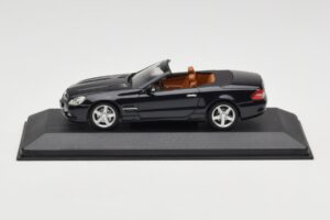 Mercedes SL R230 Fekete Minichamps 1:43 B66961922 Fém