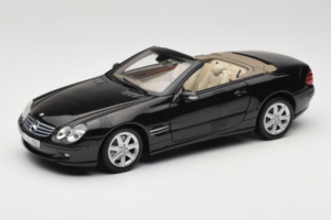 Mercedes SL R129 Fekete Minichamps 1:18 B66962171 Fém