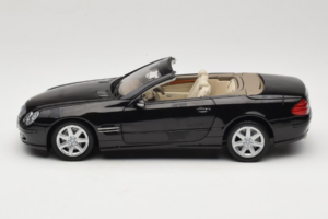 Mercedes SL R129 Fekete Minichamps 1:18 B66962171 Fém – 5. kép a 11-ből