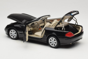 Mercedes SL R129 Fekete Minichamps 1:18 B66962171 Fém – 6. kép a 11-ből