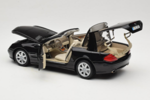 Mercedes SL R129 Fekete Minichamps 1:18 B66962171 Fém – 7. kép a 11-ből