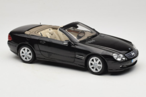 Mercedes SL R129 Fekete Minichamps 1:18 B66962171 Fém – 8. kép a 11-ből