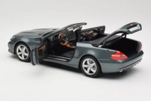 Mercedes SL R230 Amiant Green Minichamps 1:18 B66962389 Fém – 5. kép a 8-ből