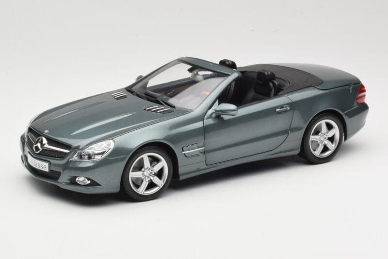 Mercedes SL R230 Amiant Green Minichamps 1:18 B66962389 Fém
