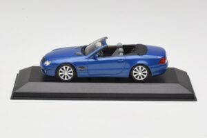 Mercedes SL R230 Tanzanite Kék Minichamps 1:43 B66962250 Fém