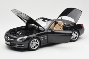 Mercedes SL R231 Magnetite Fekete Metál Norev 1:18 B66960107 Fém – 2. kép a 9-ből