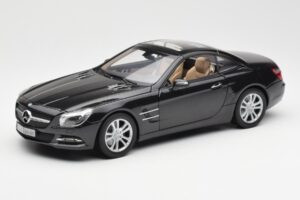 Mercedes SL R231 Magnetite Fekete Metál Norev 1:18 B66960107 Fém – 3. kép a 9-ből