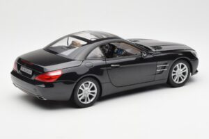 Mercedes SL R231 Magnetite Fekete Metál Norev 1:18 B66960107 Fém – 4. kép a 9-ből