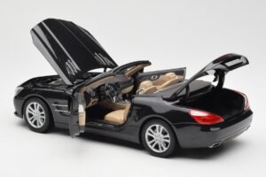 Mercedes SL R231 Magnetite Fekete Metál Norev 1:18 B66960107 Fém – 6. kép a 9-ből