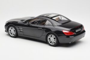 Mercedes SL R231 Magnetite Fekete Metál Norev 1:18 B66960107 Fém – 8. kép a 9-ből