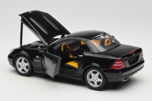 Mercedes SLK R170 230 AMG Fekete Minichamps 1:18 B66960004 Fém – 6. kép a 9-ből