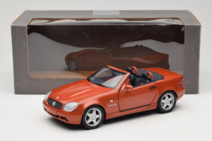 Mercedes SLK R170 230 AMG Orange Metallic Minichamps 1:18 B66005227 Fém – 9. kép a 9-ből