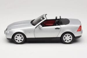 Mercedes SLK R170 Brilliant Silver Norev 1:18 183020 Fém – 4. kép a 9-ből