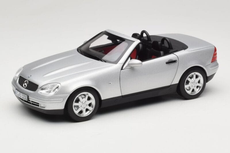 Mercedes SLK R170 Brilliant Silver Norev 1:18 183020 Fém