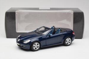 Mercedes SLK R171 Kék Maisto 1:18 B66962190 Fém – 8. kép a 8-ből