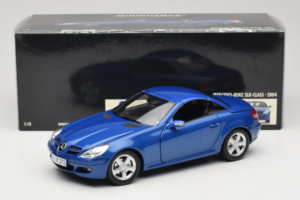 Mercedes SLK R171 Blue Metallic Minichamps 1:18 100033131 Fém – 11. kép a 11-ből