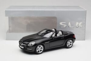 Mercedes SLK R172 Magnetite Fekete Minichamps 1:18 B66960514 Fém – 8. kép a 8-ből
